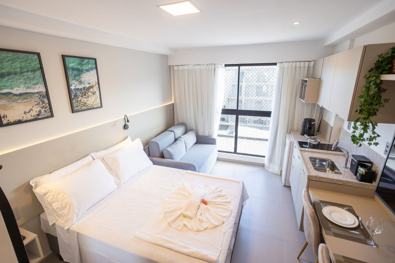 Room 2, Beach Haus #425 Quadruple in Bessa By Carpediem, João Pessoa
