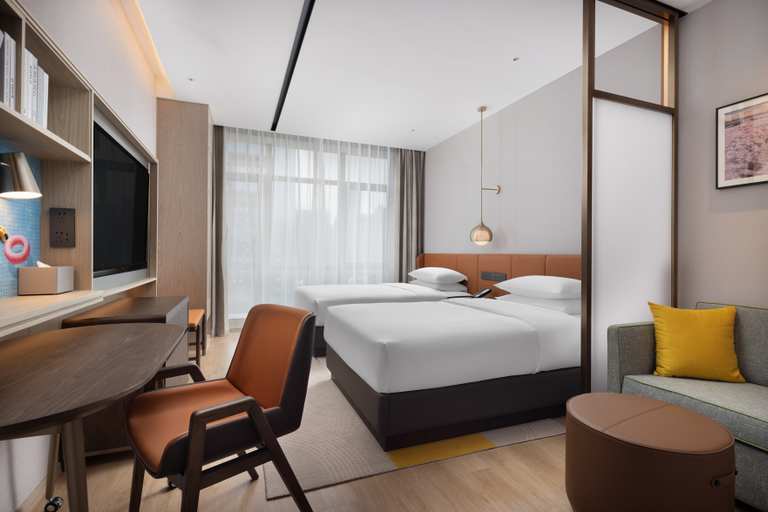 Bedroom 3, Home2 Suites by Hilton Guiyang Guanshanhu, Guiyang