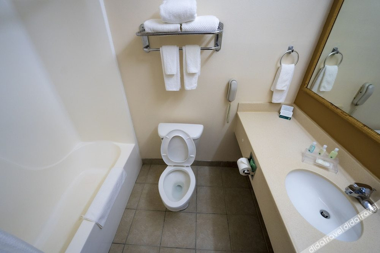 Bathroom, Quality Inn & Suites Monroeville, Monroe
