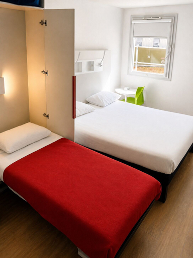 Bedroom 3, Ibis Budget Dijon Centre Clemenceau, Côte-d'Or