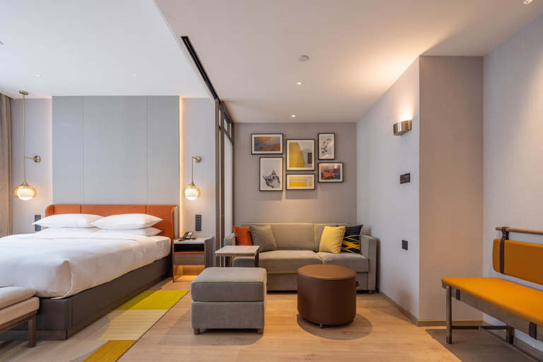 Bedroom 2, Home2 Suites by Hilton Chongqing Wushan, Chongqing