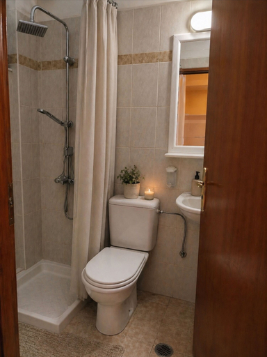 Bathroom 5, Farkia Studios by Aegean, South Aegean