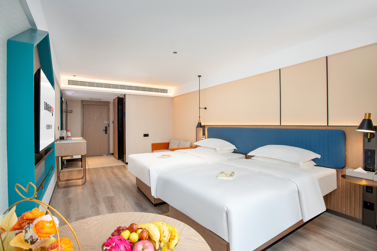 Bedroom 2, Intercity YiLin Hotel (Guangzhou Baiyun Station International Unit Branch), Guangzhou