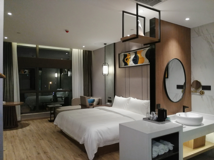 Bedroom 2, Chongqing Fengqi Hotel (Yongchuan Love Square Branch), Chongqing