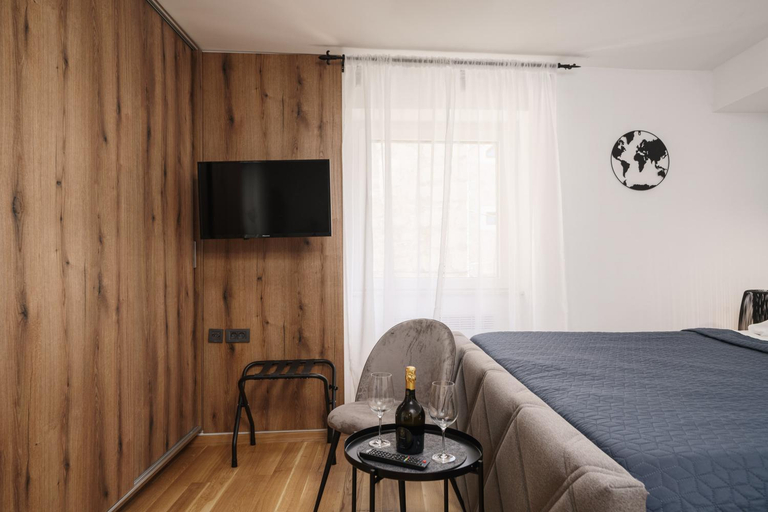 Bedroom 3, Heritage Residence in Center with pool- apartments, Vodice