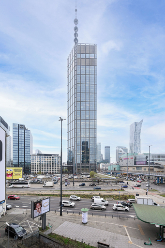 City view from property 4, ShortStayPoland Aleje Jerozolimskie B191, Warsaw