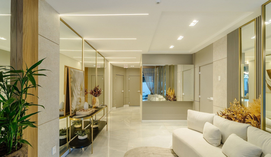 Interior 5, Aptos em prédio a 90 m da praia de Perequê - RIHs, Porto Belo