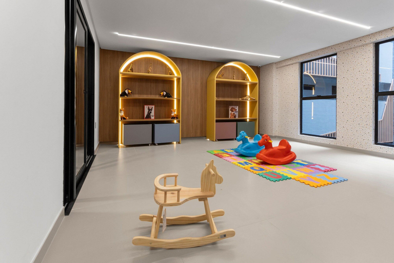 Children's area, Beach Haus #425 Quadruple in Bessa By Carpediem, João Pessoa