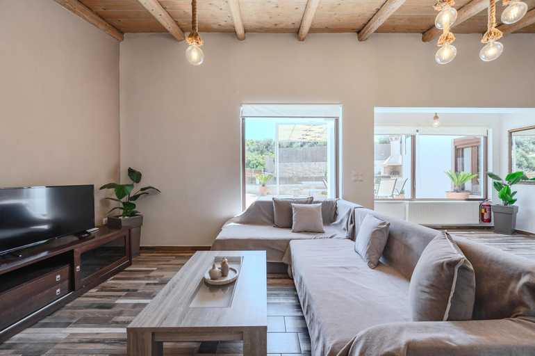 Bedroom, Altura, one storey private villa, Crete