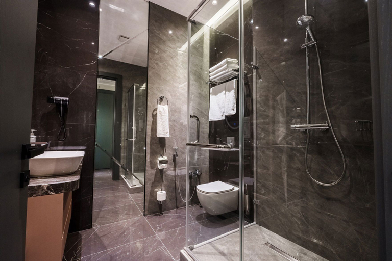 Bathroom 5, Boutique Olive Hotel, Almaty