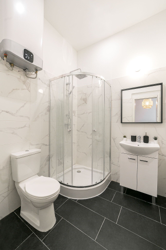 Bathroom 5, A13 - Boutique Apartments by BQA, Budapesti
