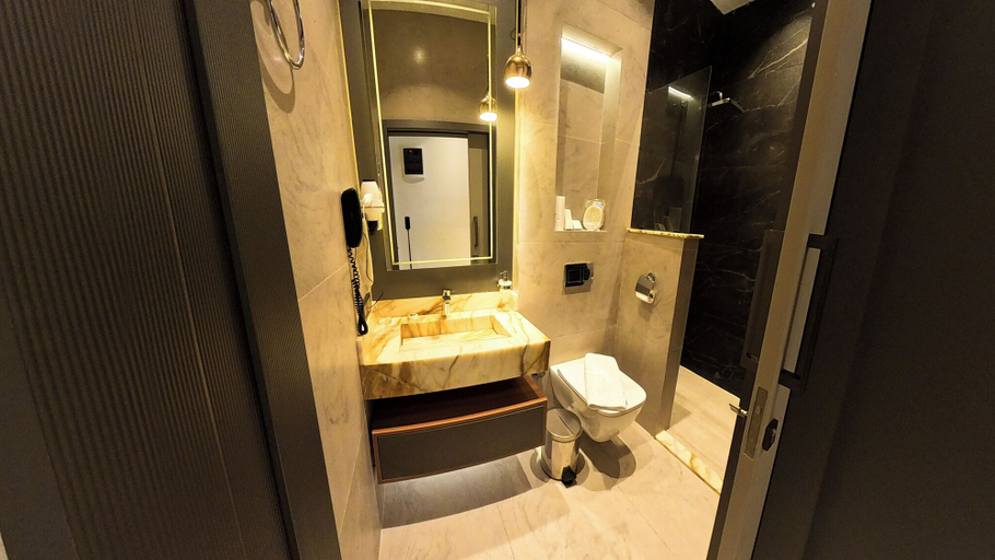 Bathroom, alpena hotel, Bodrum