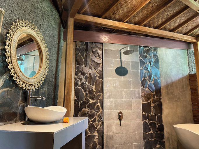 Bathroom 4, D'Ethnic Ubud Villa, Gianyar