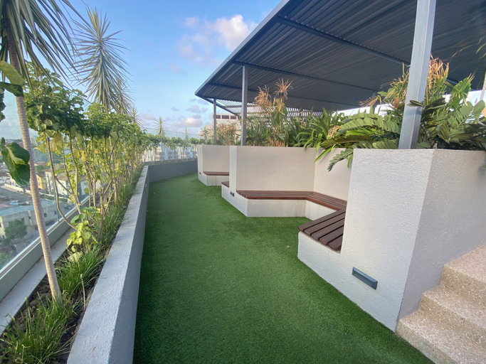 Courtyard view, loxwood studio by unique Haven Apartment, Accra