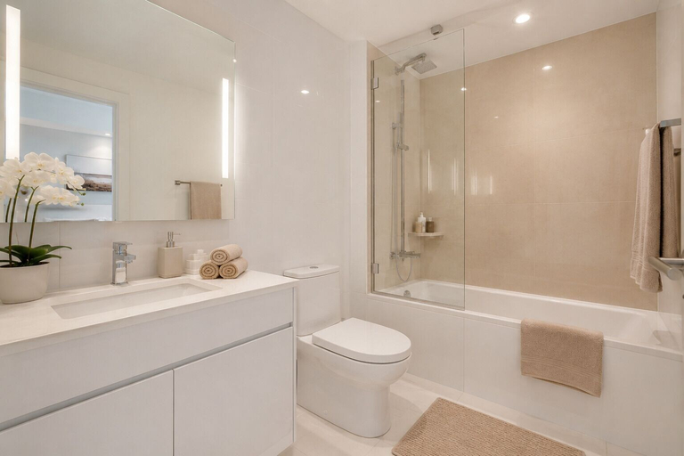 Bathroom, The Norvale Hotel, Toronto