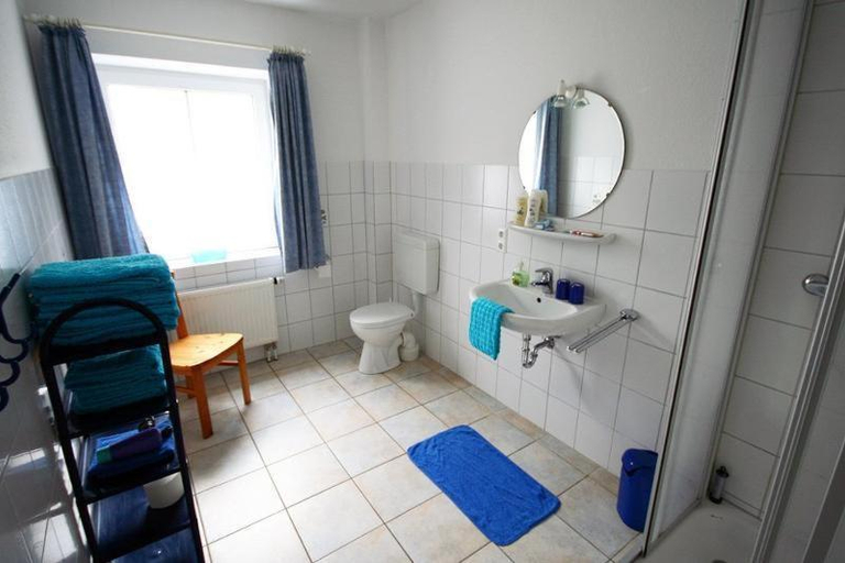 Bathroom 3, Ferienhof Peter, Nordfriesland