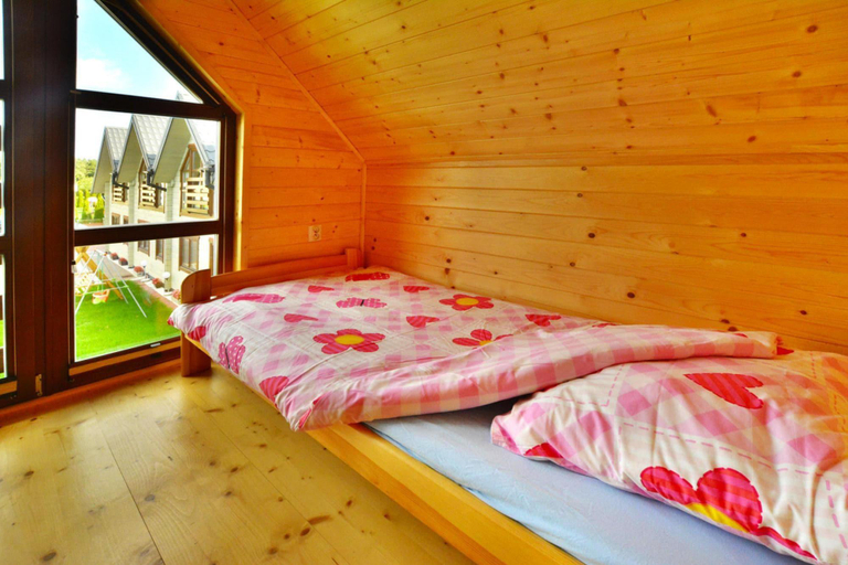 Bedroom 2, Comfortable wooden holiday homes near the beach, Kołobrzeg