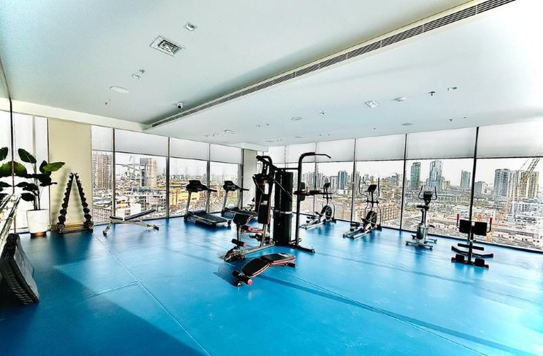 健身室 2, Modern 1 Br Apartment at Jvc Dubai Prime Location!, Dubai