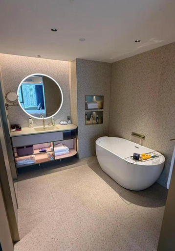 Bathroom 4, Manxin Hotel Shenzhen Nanshan Science Park Nantou Ancient City, Shenzhen