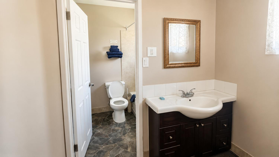 Bathroom 3, Overlander Motel, Thompson-Nicola