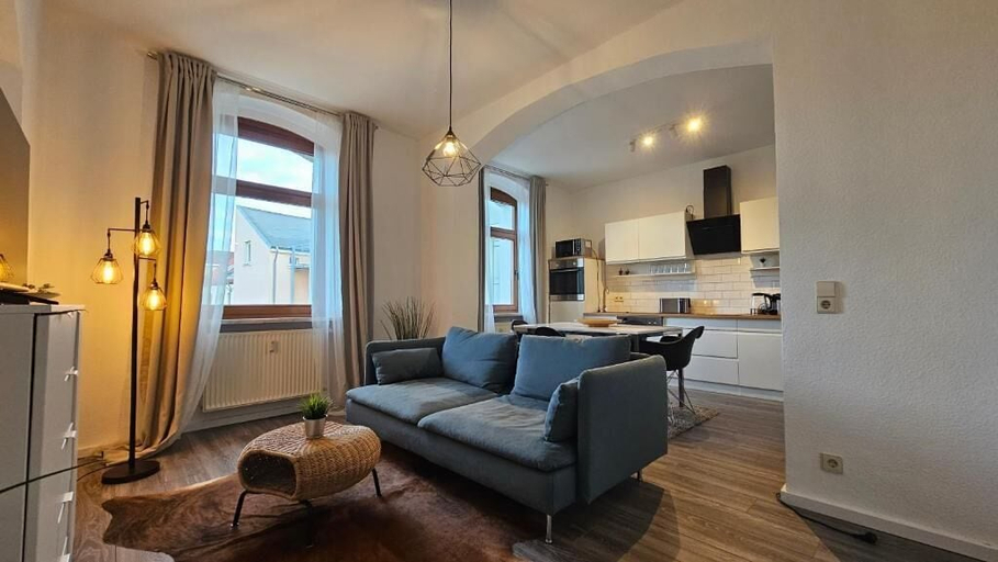 Living area 2, YFB Designapartment Zwickau Zentrum, Zwickau