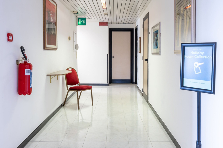 Interior entrance