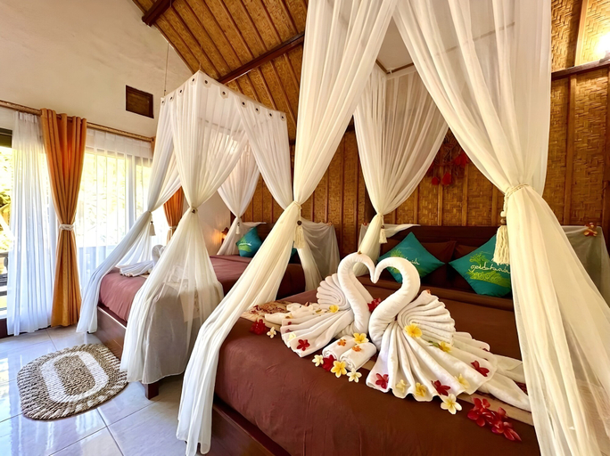 Bedroom 4, Meket Bungalows, Klungkung