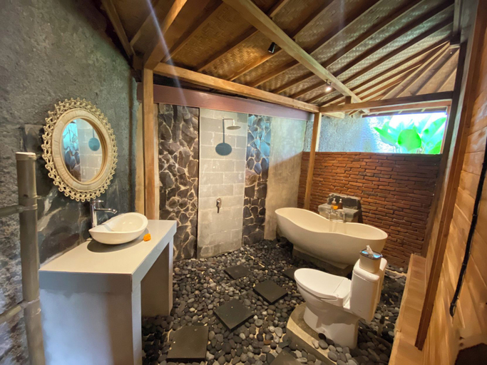 Bathroom 4, D'Ethnic Ubud Villa, Gianyar