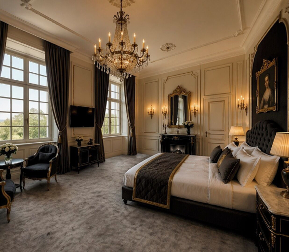 Bedroom 3, Kasteel Pietersheim Maastricht - Lanaken, Limburg