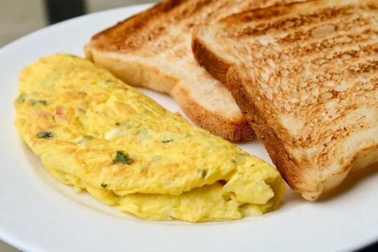 Breakfast meal, Pandin Hotel, Lagelu