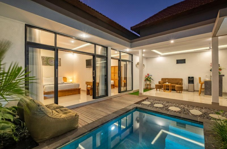 室外游泳池 5, The Lavana Bliss Two Villa Nyanyi Beach, Tabanan