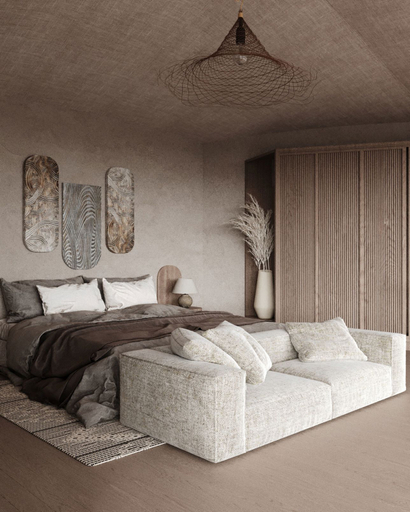 Bedroom 2, Pura Eco Retreat Jebel Hafit Desert Park, Al Ain