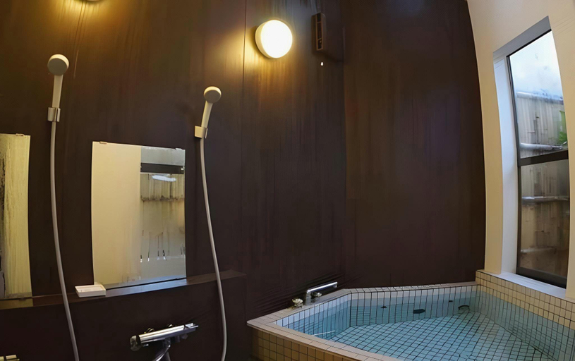 Bathroom 3, Akagawa Onsen Spaju, Taketa