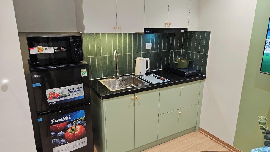 Private kitchen 5, Joy Apartment Pearl West Lake, Tây Hồ