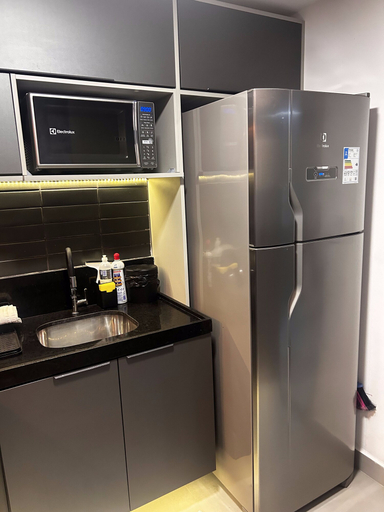 Private kitchen 4, Flat 110-FM20 na praia de Cabo Branco, João Pessoa
