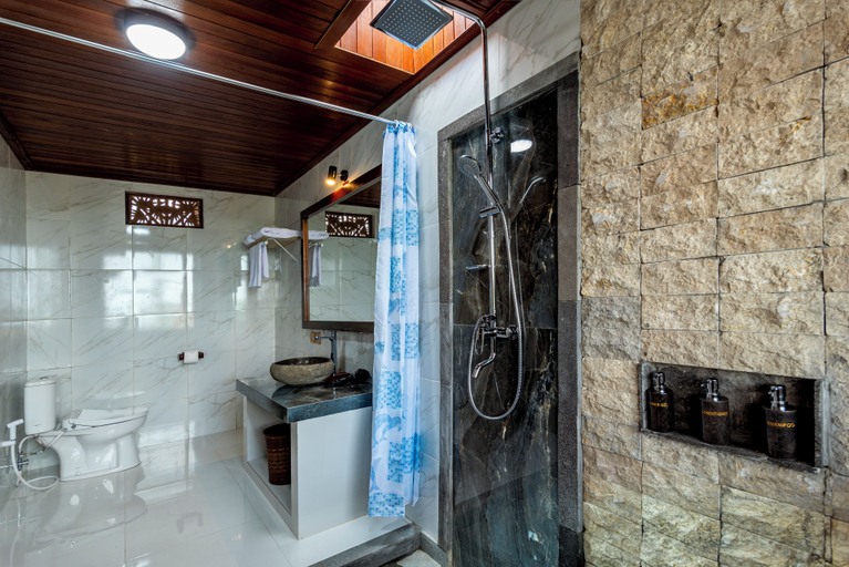 Bathroom 4, Umesari Villa Sebatu by Uniquecations, Gianyar