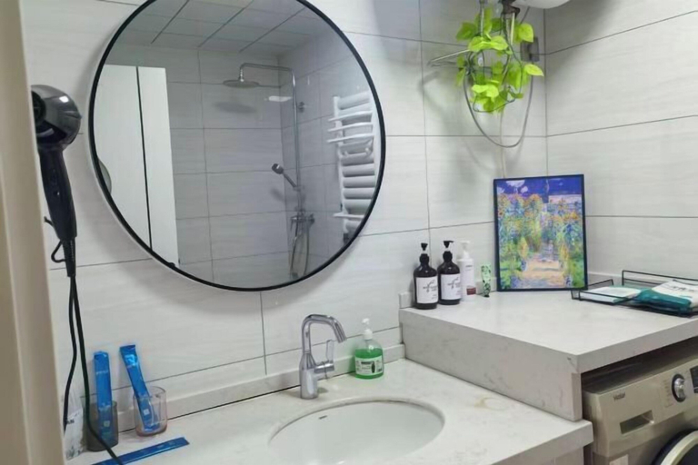 Bathroom 3, Wanda Haiwei Deluxe Seaview Hotel Apartment, Yantai