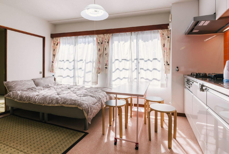 Bedroom 4, Guest House Yasuragi Nakasu, Fukuoka