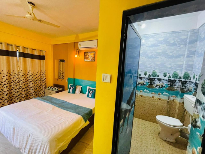Bedroom 1, Samantha Inn Beach Resort, North Goa