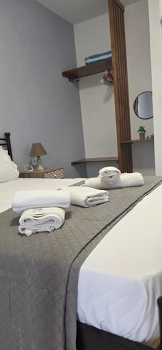 Bedroom 2, Chliara apartments by Tzalas, North Aegean