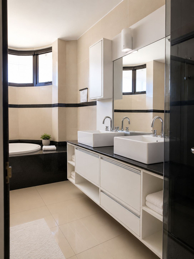 Bathroom 5, Hotel Residence, Caruaru