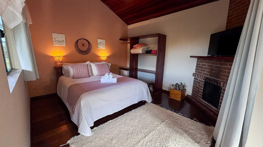 Bedroom 3, Pousada Toca da Onca, Gonçalves