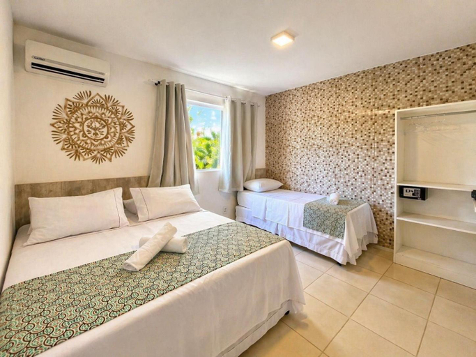 Bedroom 2, FLATS SHALON - MORRO DE SAO PAULO, Cairu