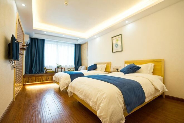 Bedroom 2, Qiuzhiyue Hotel, Wenzhou