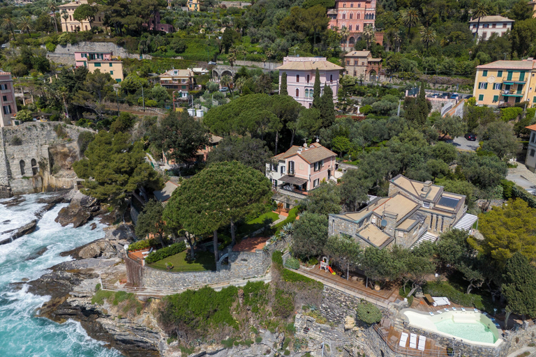 Aerial view 5, Wonderful Villa In Mulinetti, Genova
