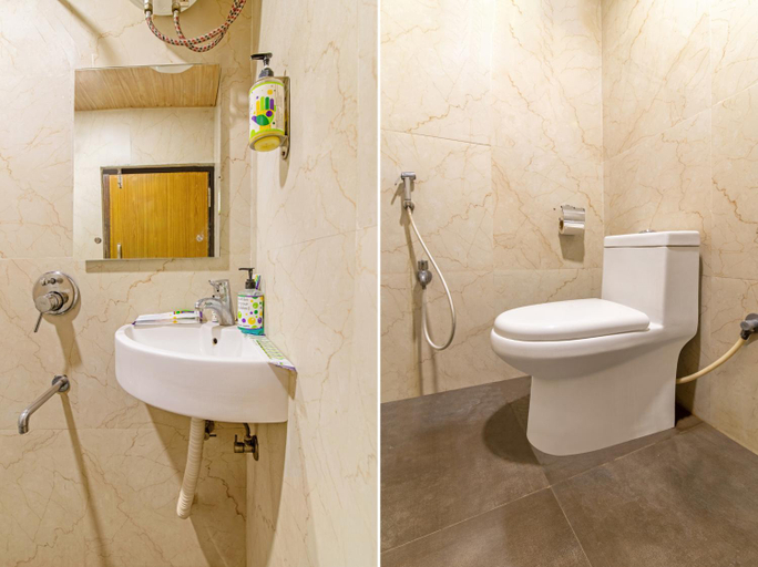 Bathroom 4, Treebo Address Inn, Banjara Hills, Hyderabad