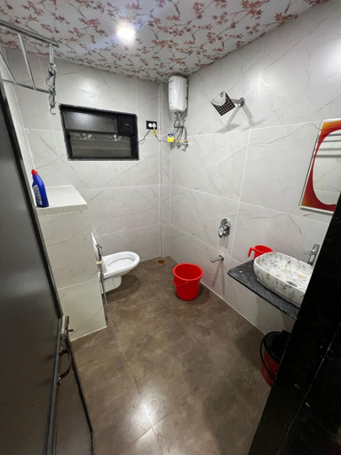 Bathroom, N cube villa, Pune