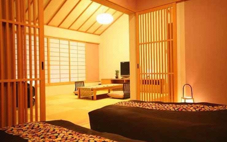 Bedroom 4, Oyado Hakusan Youtei Sanaeda, Toyooka