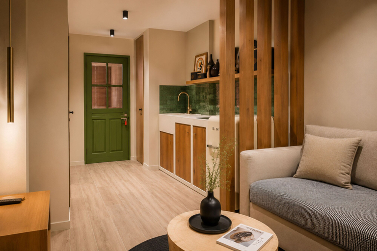 Living area 3, Paros Studio 8th Central Naousa, South Aegean
