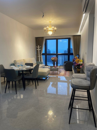 Living area 4, Agile Grand Prime suite TRX by KL, Kuala Lumpur